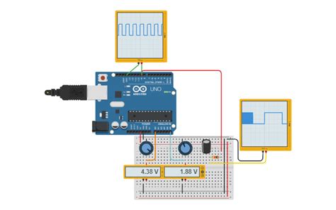 Circuit Design Gerador De Ondas Senoidais Seleção De Amplitude E Frequência Tinkercad