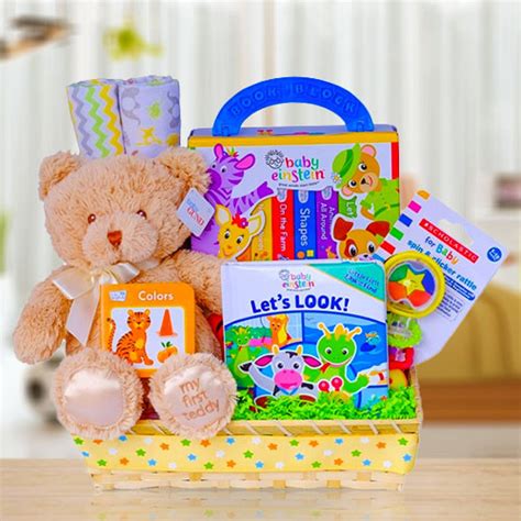 Reading With A Bear Baby Einstein T Basket For Babies T