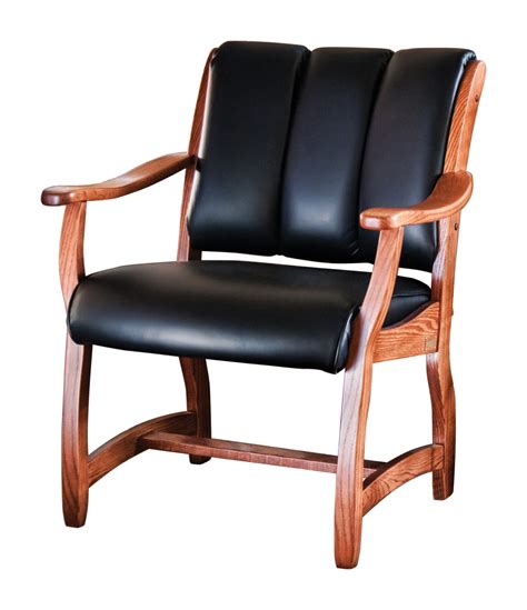 Midland Client Chair Amish Solid Wood Office Chairs Kvadro Furniture