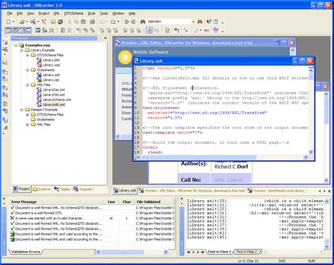 XMLwriter Screenshots