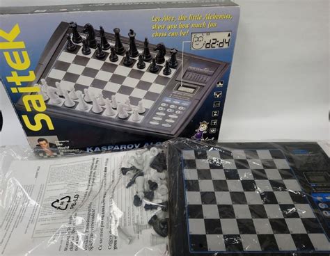 Saitek Kasparov Alchemist Plus Chess Computer Electronic Chess Set