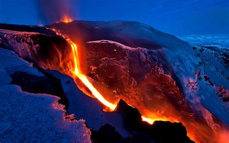 El Volcán Mauna Loa Hawai En Hawaiano El Volcán Mauna Loa Significa