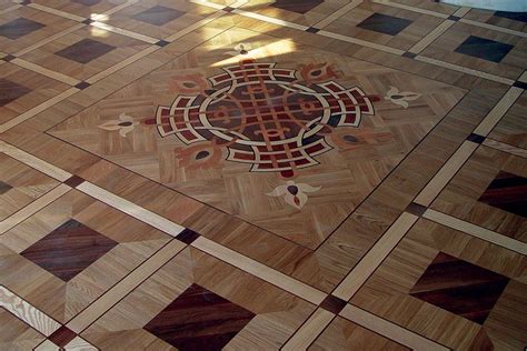 Solid Wood Floor Medallions Bespoke Wood Flooring London Luxury Wood