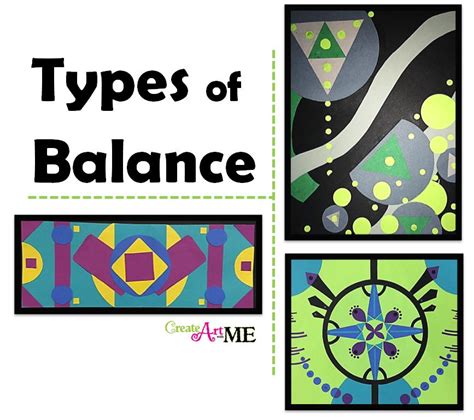 Types Of Balance Art Lesson Create Art With Me