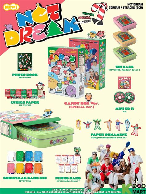 Nct Dream Winter Special Mini Album Candy Special Ver First Press