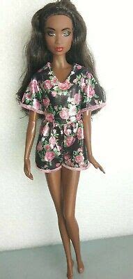 NUDE MM BARBIE Model Muse Curly Hair Lavinia African American AA For