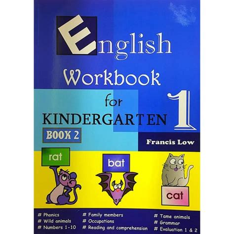 English Workbook For Kindergarten Book 2 Charrans Chaguanas