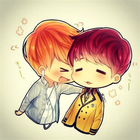 Vkook Pics On Fanart Bts Chibi Bts Fanart