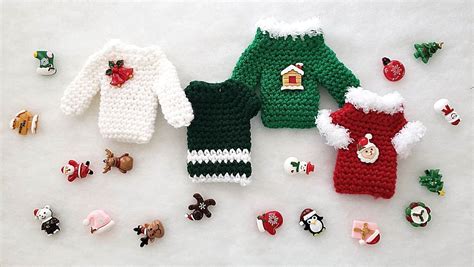 Christmas T Card Holder Ornament Free Crochet Pattern