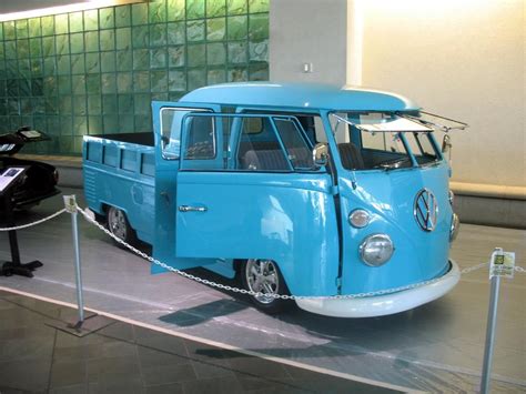 T1 Vw Bus Double Cab Pick Up Vintage Volkswagen Transporter Volkswagen