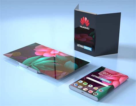 Huawei mate x2 android smartphone. Huawei Mate X2 Foldable Rendered Already, Based on Patents, Has Dual Folding Design - Concept Phones