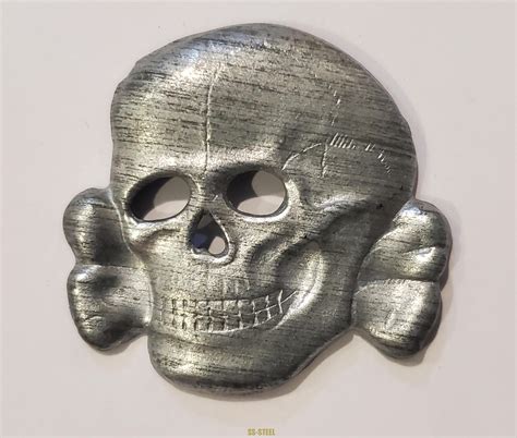 Ss Visor Cap Skull By Assmann Ss Steel