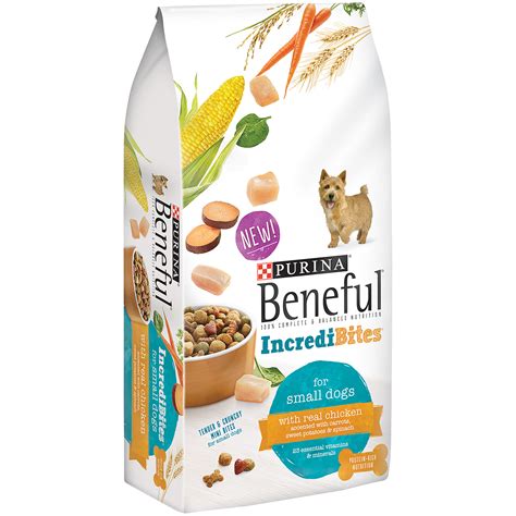 Purina beneful originals with real beef dry dog food. Beneful IncrediBites for Small Dogs With Real Chicken Dog ...