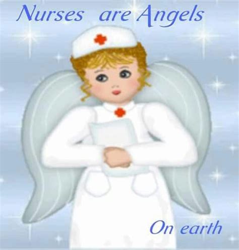 Nurses Are Angels Nursing Angel Earth Angel Angel Art Star Sky