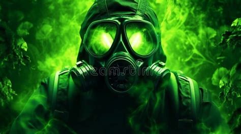 Man Gas Mask Funny Stock Illustrations 56 Man Gas Mask Funny Stock