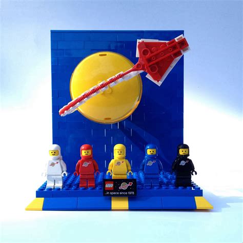 Classic Space Logo Lego Projects Cool Lego Creations Lego Space