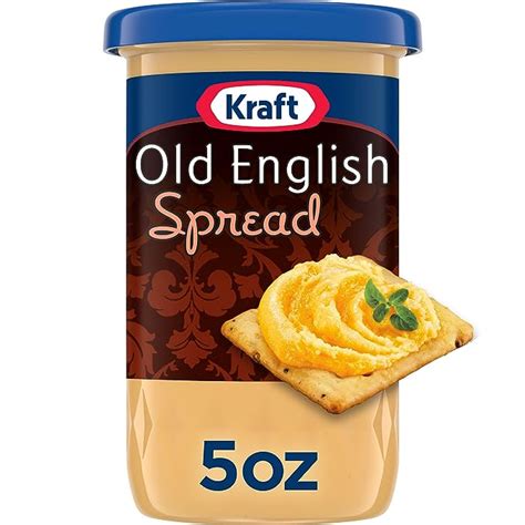 Amazon Com Kraft Old English Sharp Cheddar Cheese Spread 5 Oz Jar