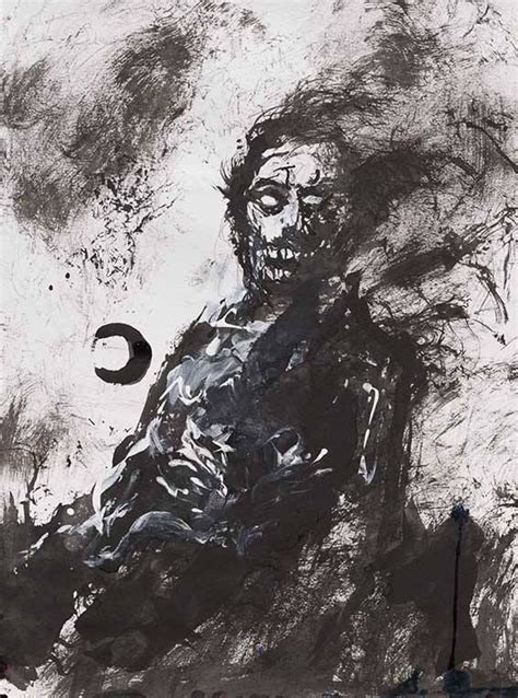 Clive Barker Untitled 14 X 17 Satanic Art Dark Visions Dark Art