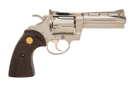 Colt Diamondback Nickel Plated 38 Special C17926