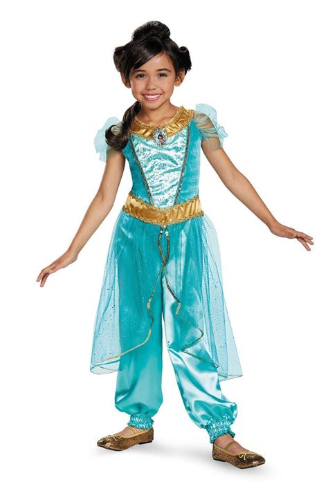 Disney Jasmine Deluxe Sparkle Toddlerchild Costume Jasmine Costume