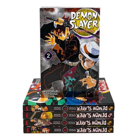 Demon Slayer 5 Books Collection Set Vol 1 5 Kimetsu No Yaiba By