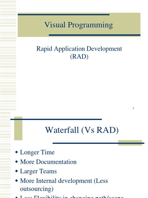 What is rapid application development(rad)?rad brings your ideas closer to fruition rapidly. Rapid Application Development (RAD) | Software Prototyping ...