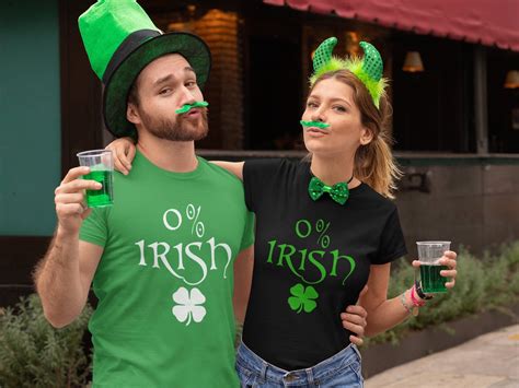 Adult St Patricks Day Shirt 0 Irish Drinking Tshirt Ladies Or