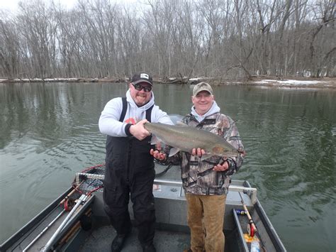 Fishing With Jeff Topp On The Manistee River February 2018 It Was