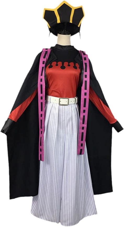 Edmko Demon Slayer Cosplay Costume Douma Kimono Uniform Suits Full Set
