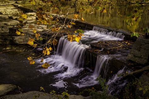 Free Images Water Fall Autumn River Waterfall Body