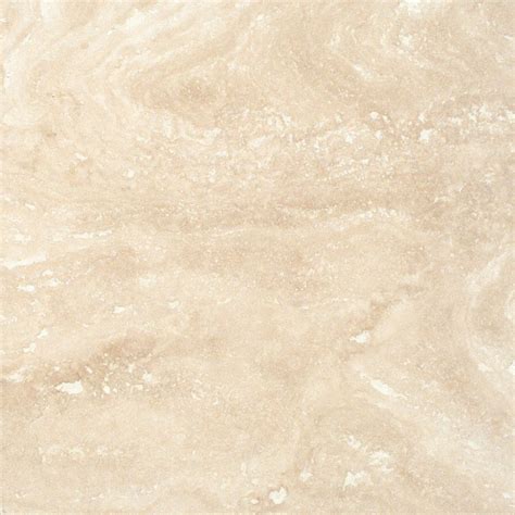 Msi Tuscany Ivory 6 X 6 Travertine Field Tile In Honed Filled And