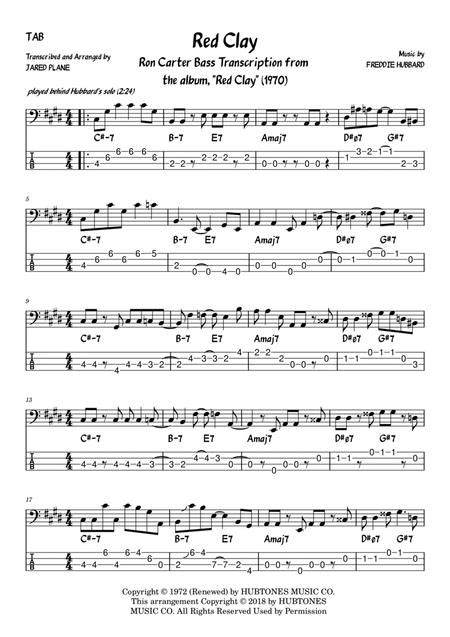 Download Ron Carter Digital Sheet Music And Tabs