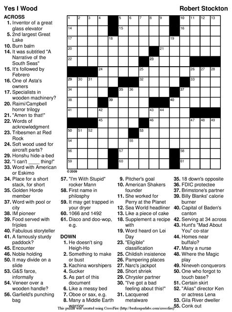More easy printable crossword puzzles. Free Printable Crossword Puzzles For Dementia Patients ...