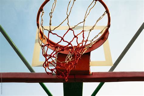 Basketball Hoop Against Sky By Stocksy Contributor Maahoo Stocksy
