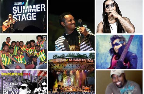 Summerstage Festival Kicks Off In Nyc Teddy Afro And Hahu Dance Crew On