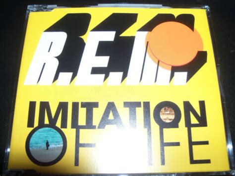 Rem Imitation Of Life Australian 4 Track Cd Single Like New