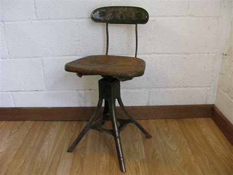Vintage Evertaut Industrial Stool Past Time Collectables