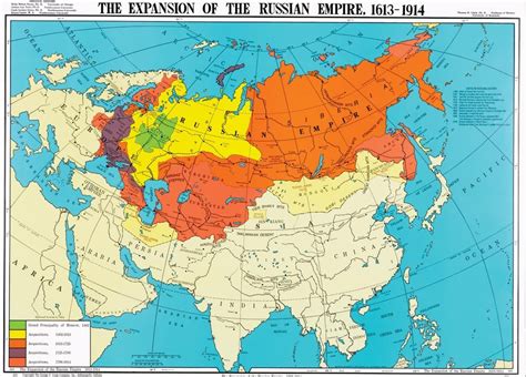 Territorial Expansion Of The Russian Empire Maps On The Web