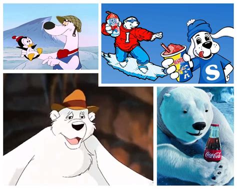 Famous Polar Bear Cartoon Characters