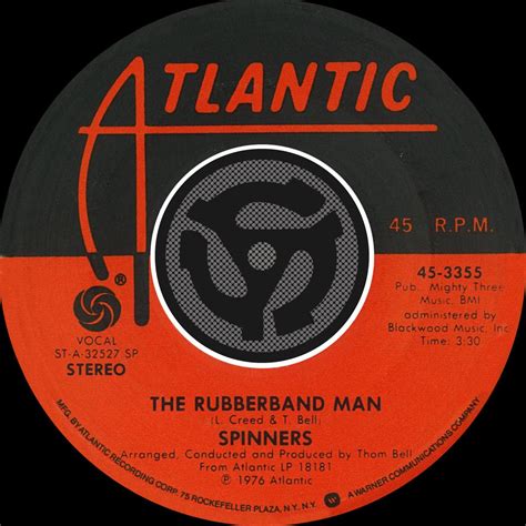 The Rubberband Man Now That Were Together Digital 45 By Spinners