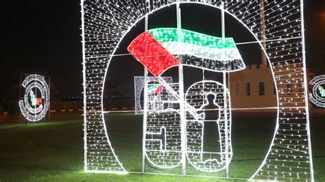 Ahm Decorates Streets To Celebrate Uaes 50th National Day
