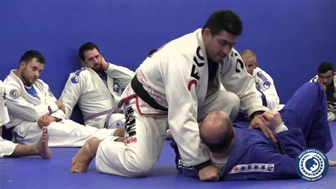 Daniel Gracie At Renzo Gracie Latham Showing Knee On Belly To Choke