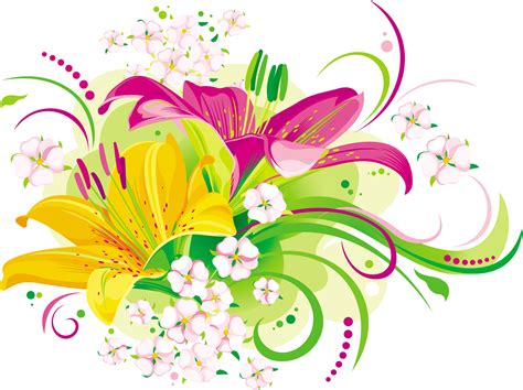 Free Colorful Flowers Png Download Free Colorful Flowers Png Png
