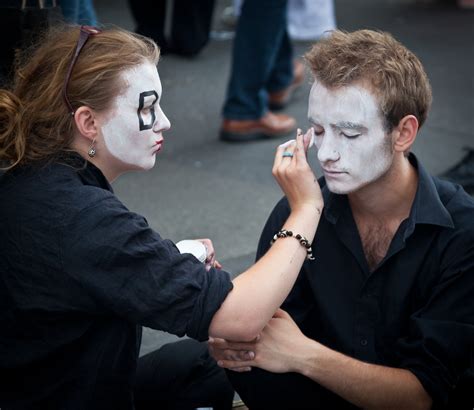 Free Images People Artist Couple Human Fashion Make Up Face
