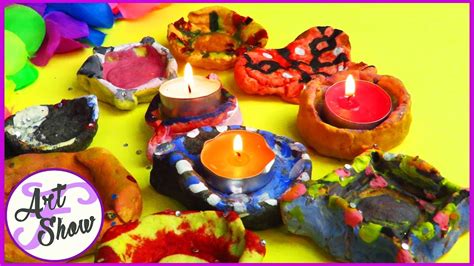 Candles And Holders Home Décor Home And Living Diwali Divas Pe