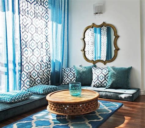 Ottomans are the big brothers of poufs. Moroccan Home Design | Moroccan living room, Living room ...