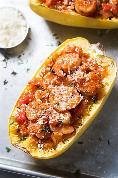 Chicken with broccoli coleslaw seasoned with cajun spice is. Spaghetti Squash Recipes: 6 Healthy Dinner Ideas — Eatwell101