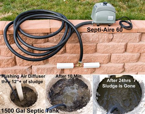 Septi Aire Series 60 Septic And Grease Trap Aeration System Clear