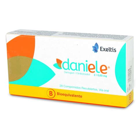 Daniele Dienogest 2 Mg Etinilestradiol 003 Mg 28 Comprimidos Recubiertos