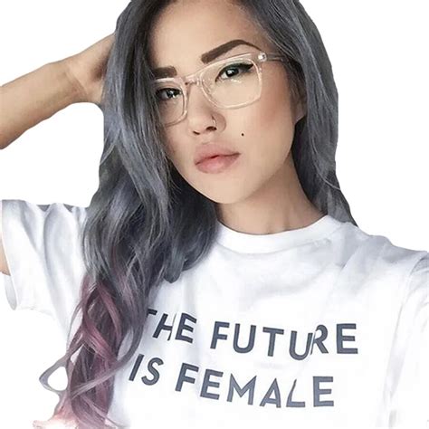 tumblr girl tops feminist inspirational t shirt the future is female t shirt hipster clothes